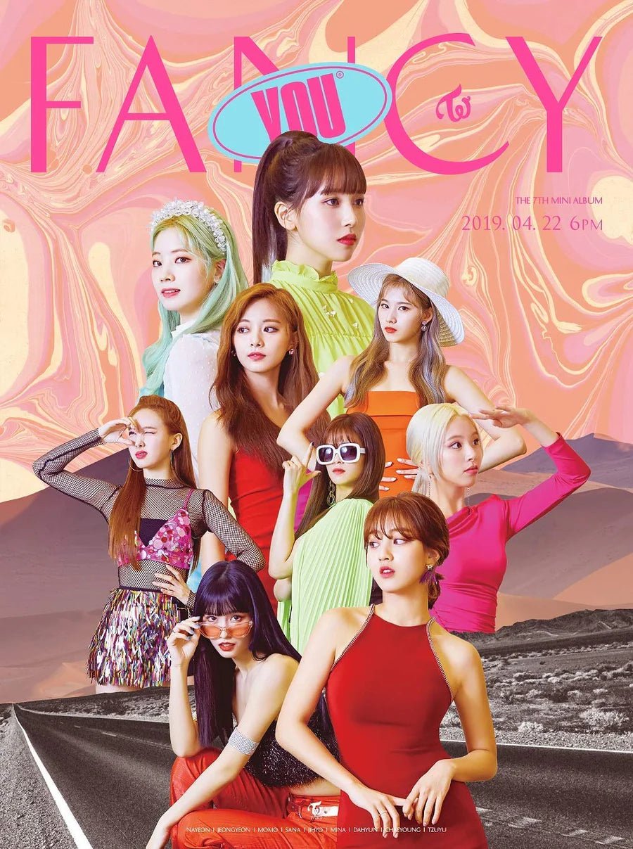 TWICE 7th Mini Album FANCY YOU – album (A (PINK) / / ) | HobiEgo