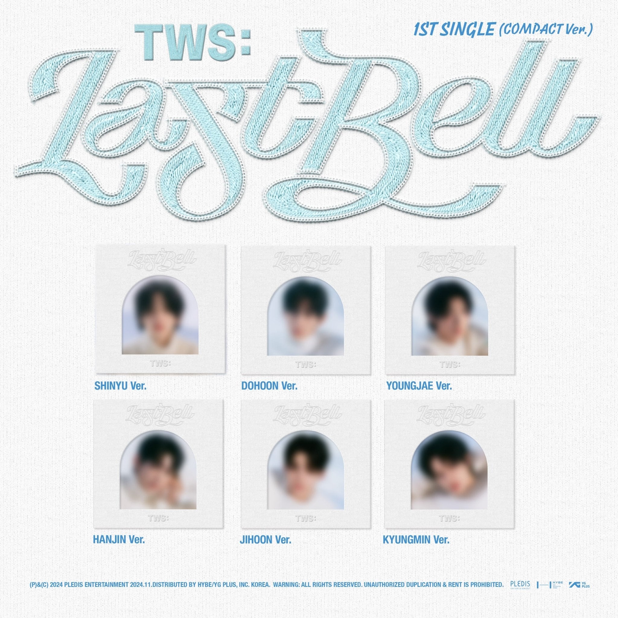 TWS 1st Single Last Bell (Compact Version) – album (Shinyu / / ) | HobiEgo