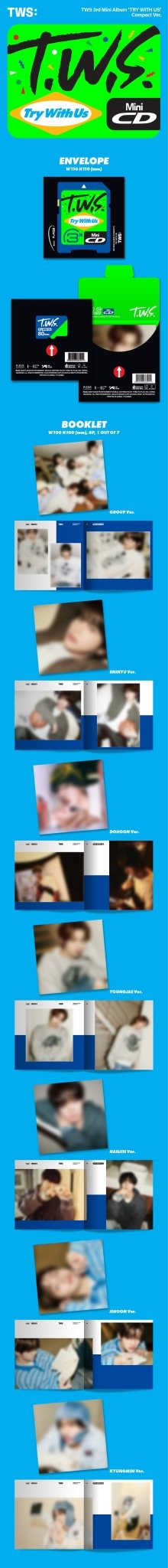 TWS 3rd Mini Album TRY WITH US (Compact Version) – album ( / / ) | HobiEgo