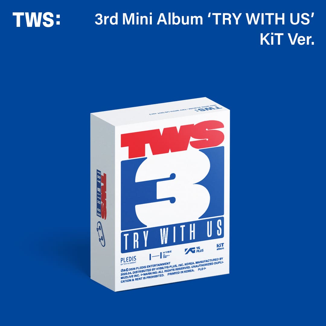 TWS 3rd Mini Album TRY WITH US (KiT Version) – album 8800296365935 ( / / ) | HobiEgo