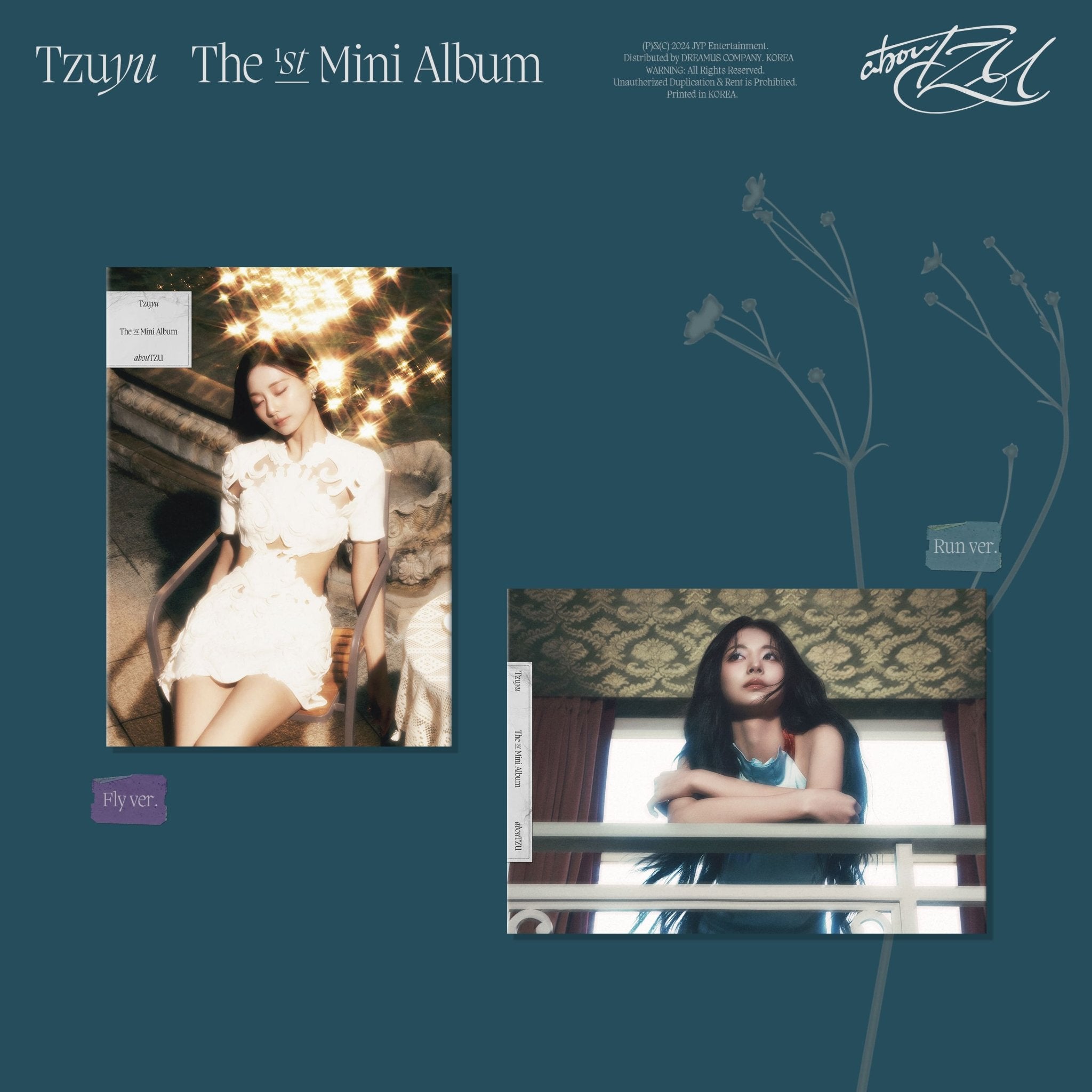 TZUYU (TWICE) 1st Mini Album abouTZU – album (Fly / / ) | HobiEgo
