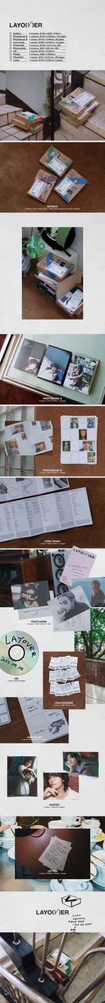 V (BTS) Mini Album Layover SET Version – album ( / / ) | HobiEgo