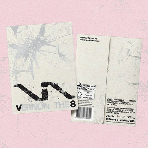 PRE-ORDER V8 (SEVENTEEN) 1st Mini Album V8 (Weverse Album Version)