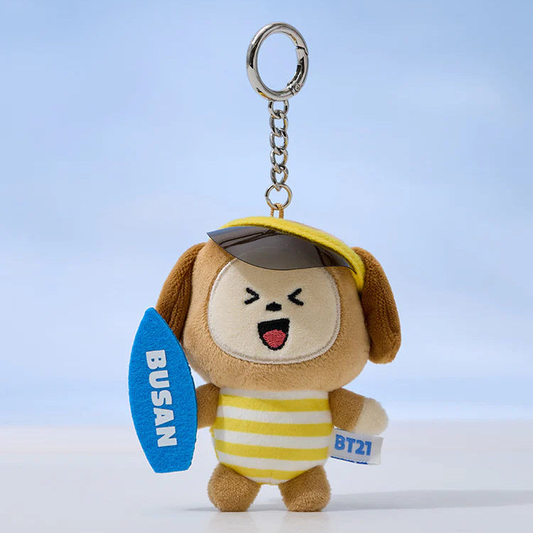 BT21 Busan Vacation Doll Keyring