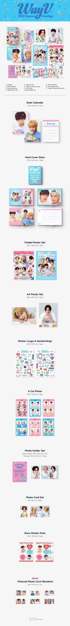 WayV 2024 Season's Greetings – Season's Greetings ( / / ) | HobiEgo