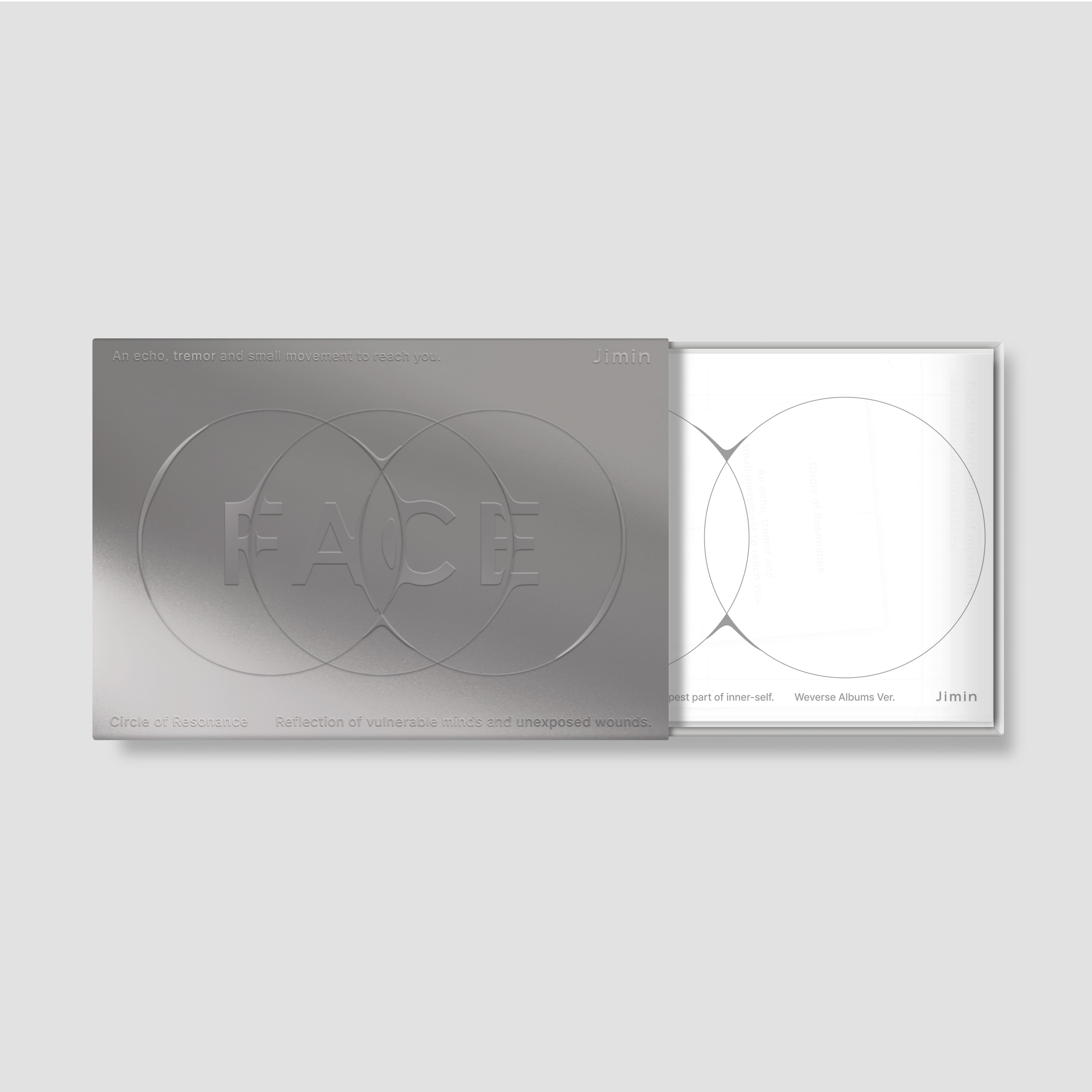 JIMIN (BTS) 1st Solo Album FACE (Weverse Albums Version)