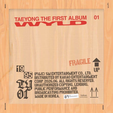 Pre-Order TAEYONG (NCT) 1st Full Album WYLD (WYLD BOOK) (Masterpiece Version Limited