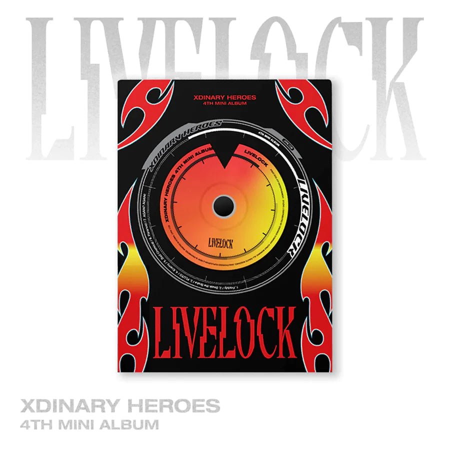 Xdinary Heroes 4th Mini Album Livelock – album (RED / / ) | HobiEgo