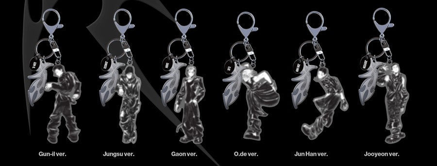Xdinary Heroes 8th Mini Album DEAD AND (Illustration Keyring Version) – album 8809954225871 (Gunil / / ) | HobiEgo K - pop Shop