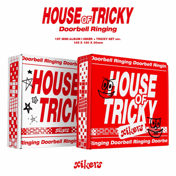 XIKERS 1st Mini Album HOUSE OF TRICKY : Doorbell Ringing – album 8804775254765 (Hiker (WHITE) / / ) | HobiEgo
