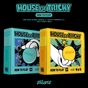 XIKERS 2nd Mini HOUSE OF TRICKY : HOW TO PLAY – album 8804775256301 (Hiker (BLUE) / / ) | HobiEgo
