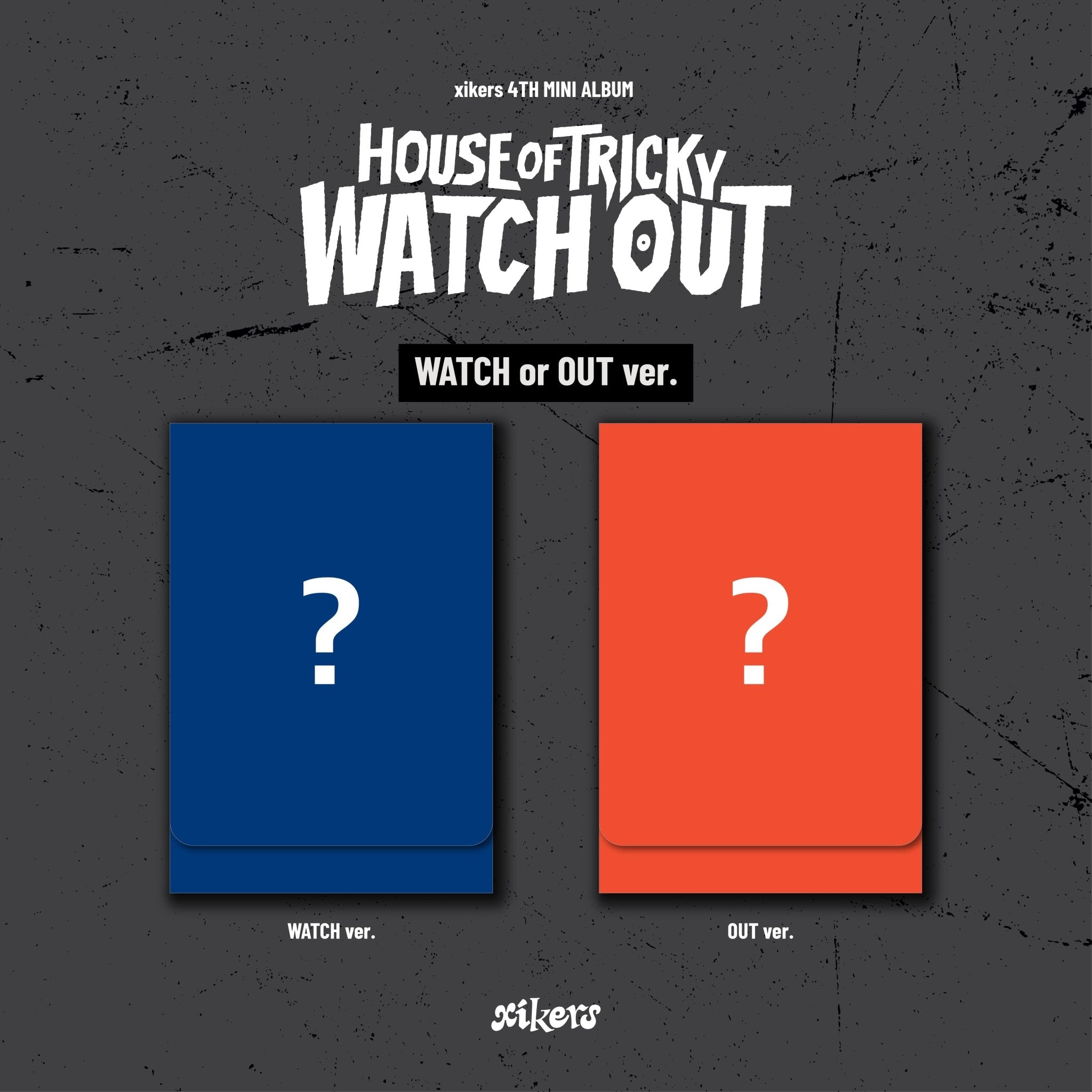xikers 4th Mini Album HOUSE OF TRICKY : WATCH OUT (PLVE Version) + Sound Wave POB – album (Watch (BLUE) / / ) | HobiEgo