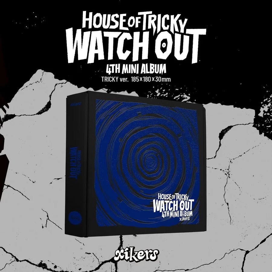Xikers 4th Mini Album HOUSE OF TRICKY : WATCH OUT – album (Tricky (BLUE) / / ) | HobiEgo