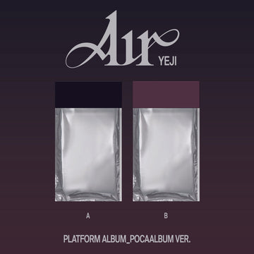 YEJI (ITZY) 1st Mini Album Air (Platform Version) – album 8809954227110 (A (BLACK) / / ) | HobiEgo