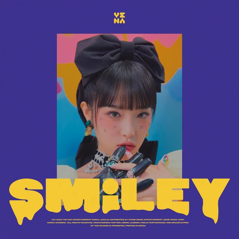 YENA 1st Mini Album SMiLEY – album (Smile / / ) | HobiEgo