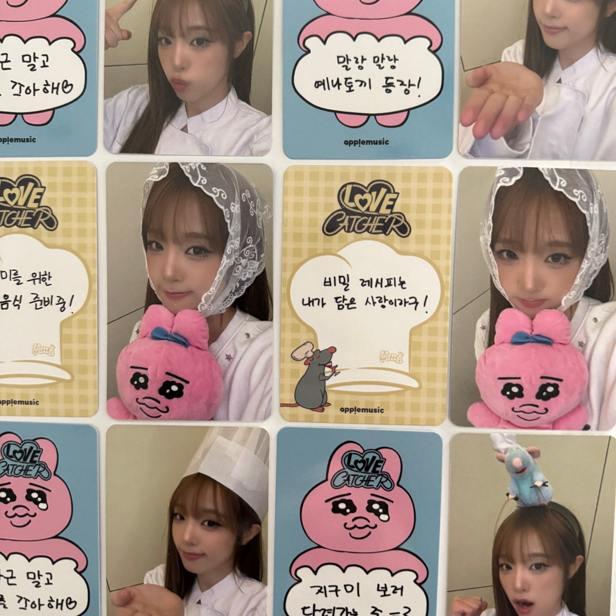YENA 5th Mini Album LOVE CATCHER APPLE MUSIC Photocards – photocard (A / / ) | HobiEgo K - pop Shop