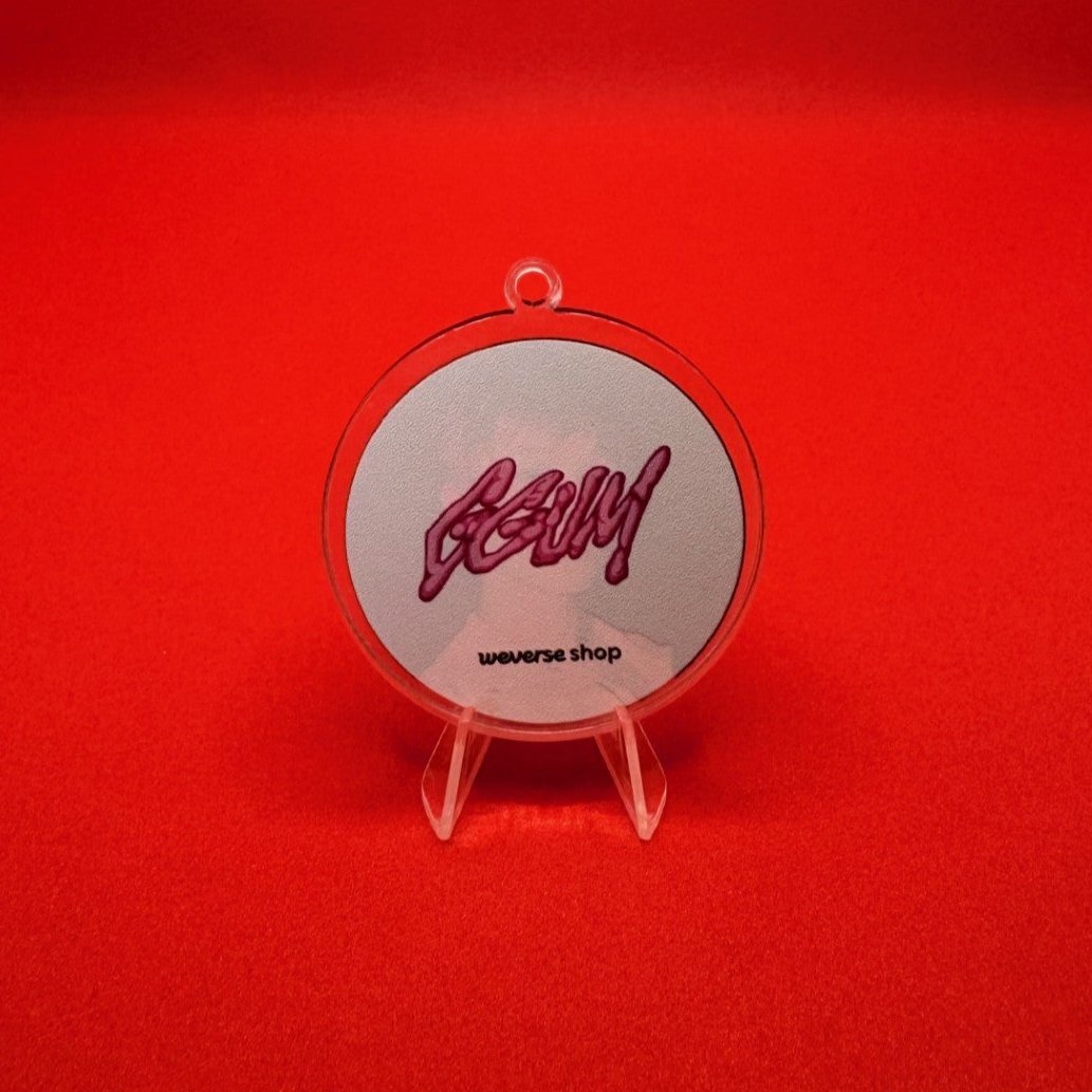 YEONJUN YEONJUN's Mixtape : GGUM Weverse Keyring – Keyring (A / / ) | HobiEgo