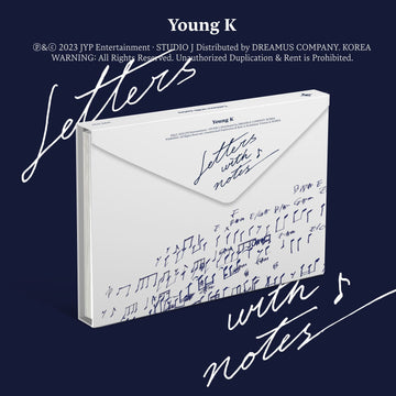 Young K (DAY6) 1st Full Album Letters with notes – album 8809755505646 ( / / ) | HobiEgo
