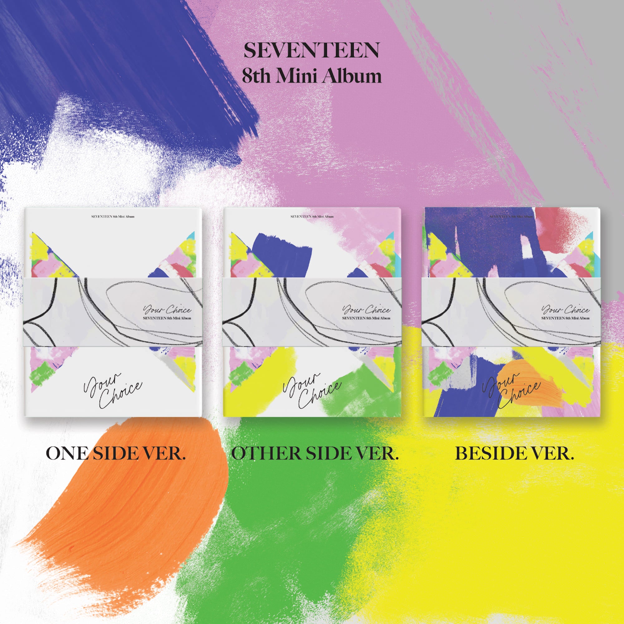 SEVENTEEN 8th Mini Album Your Choice