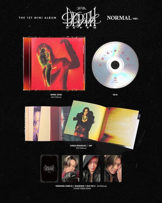 YUTA (NCT) 1st Mini Album Depth (Regular Version) – album ( / / ) | HobiEgo