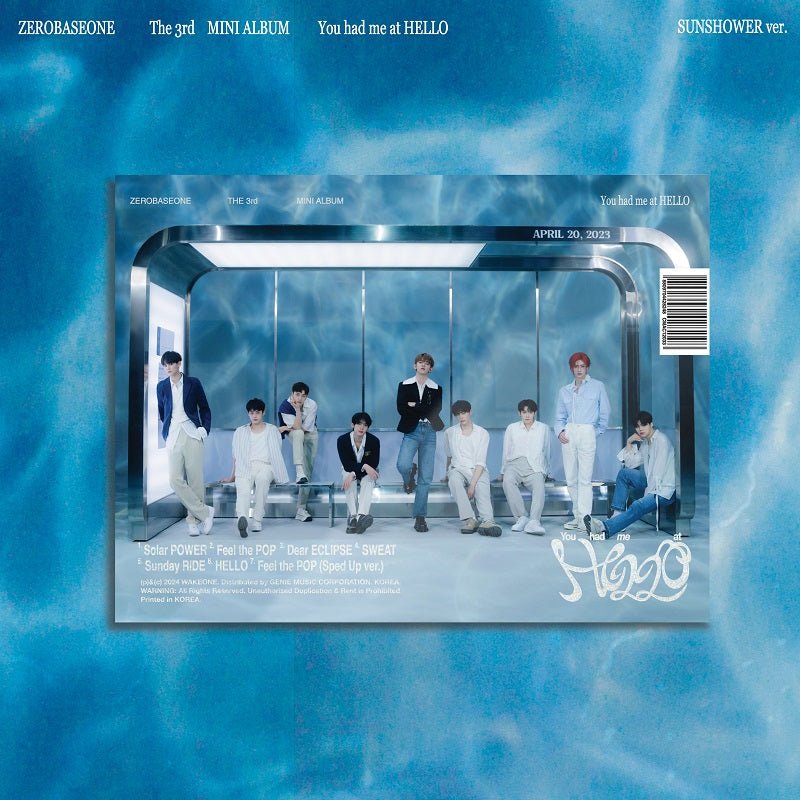 ZEROBASEONE 3rd Mini Album You had me at HELLO – album (SUNSHOWER / / ) | HobiEgo