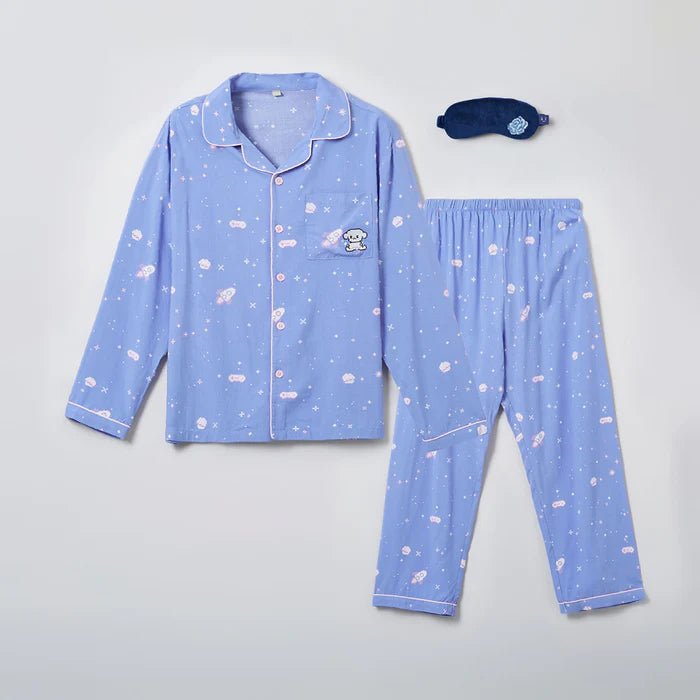 ZEROBASEONE Long - Sleeved Pyjamas Sleep Eye Mask Set – Clothing (Small / Kim Gyu Vin / ) | HobiEgo