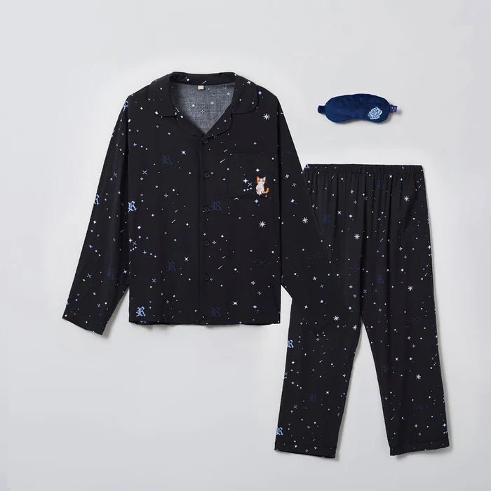 ZEROBASEONE Long - Sleeved Pyjamas Sleep Eye Mask Set – Clothing (Small / Ricky / ) | HobiEgo
