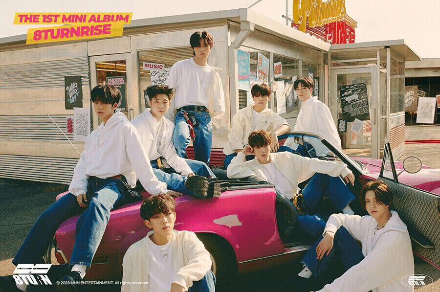 8TURN The 1st Mini Album 8TURNRISE – album (Turn / / ) | HobiEgo