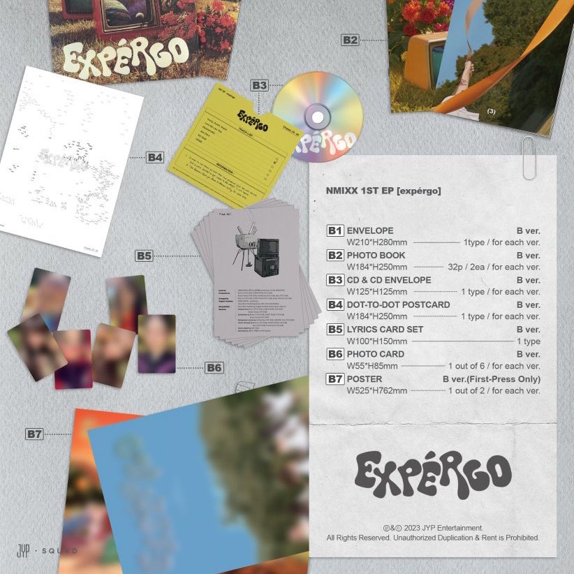 NMIXX 1st EP expérgo