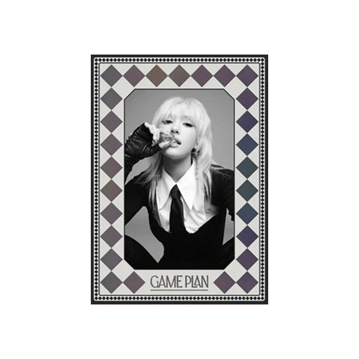JEON SOMI EP Album GAME PLAN (PHOTOBOOK Version) – Photo Book (Black / / ) | HobiEgo