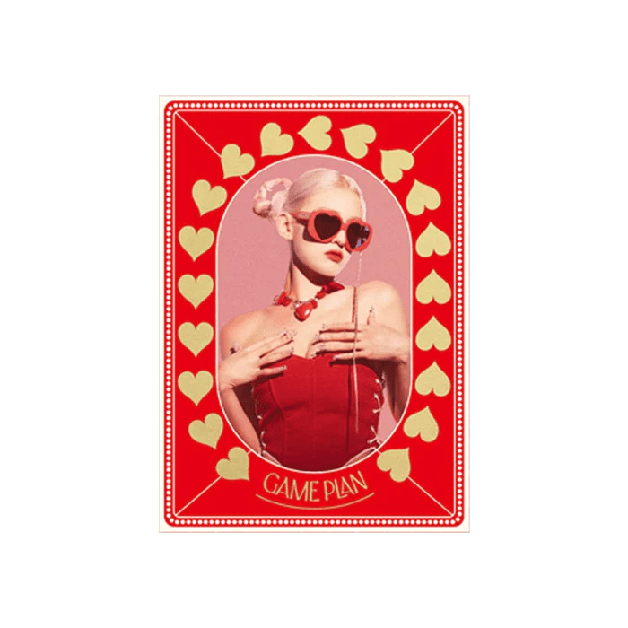 JEON SOMI EP Album GAME PLAN (PHOTOBOOK Version) – Photo Book (Red / / ) | HobiEgo