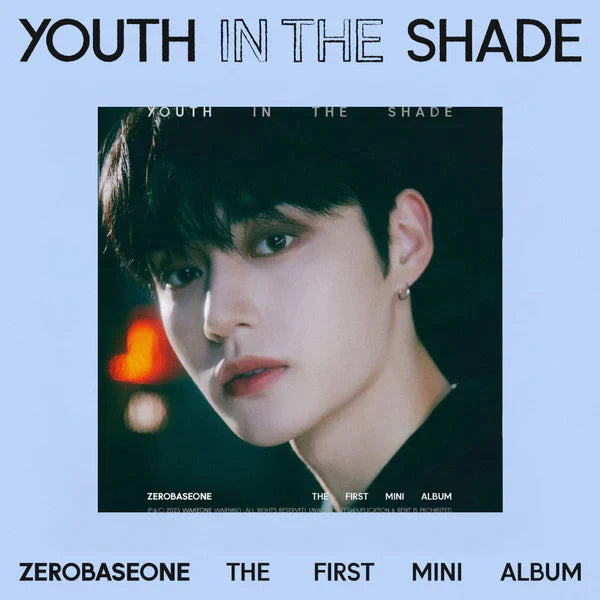 ZEROBASEONE 1st Mini Album YOUTH IN THE SHADE (Digipack Version)