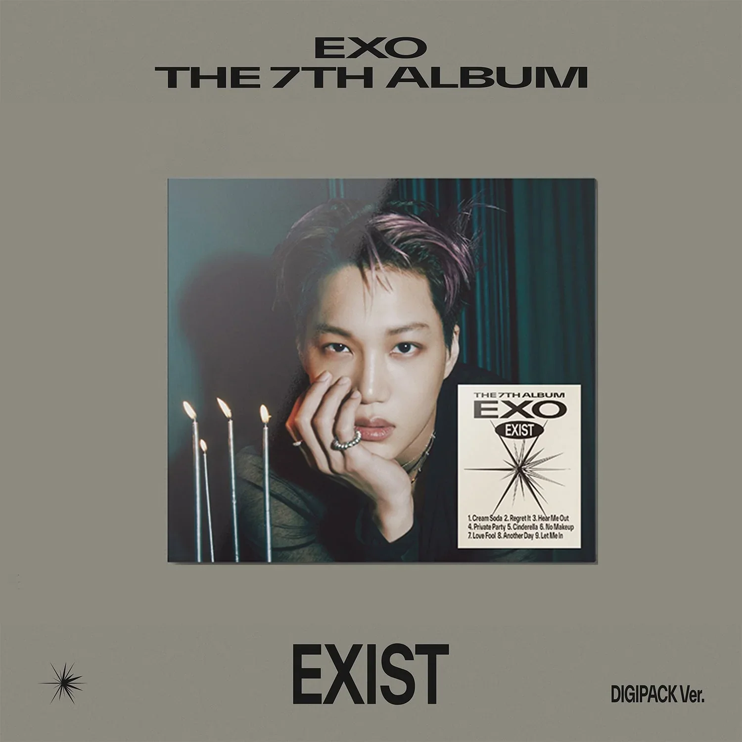 EXO 7th Album EXIST (Digipack Version)