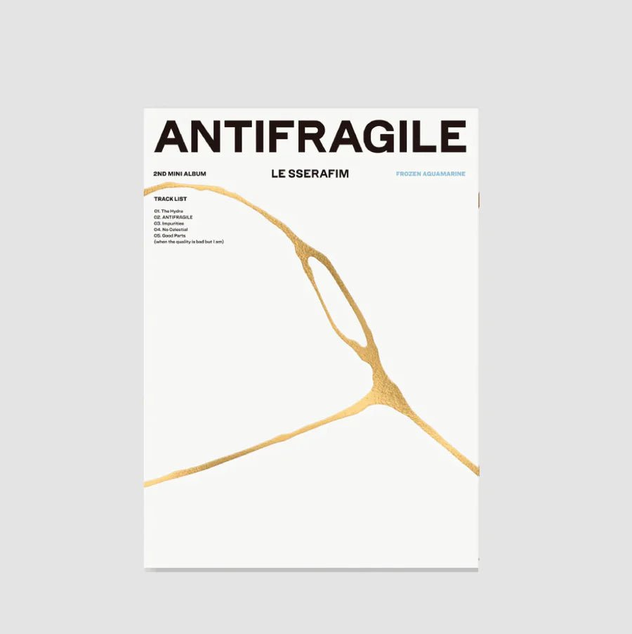 LE SSERAFIM 2nd Mini Album ANTIFRAGILE – album (Frozen Aquamarine / / ) | HobiEgo