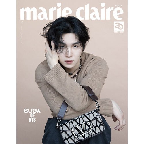 Marie Claire 2023.May Cover : BTS SUGA – magazines (C / / ) | HobiEgo