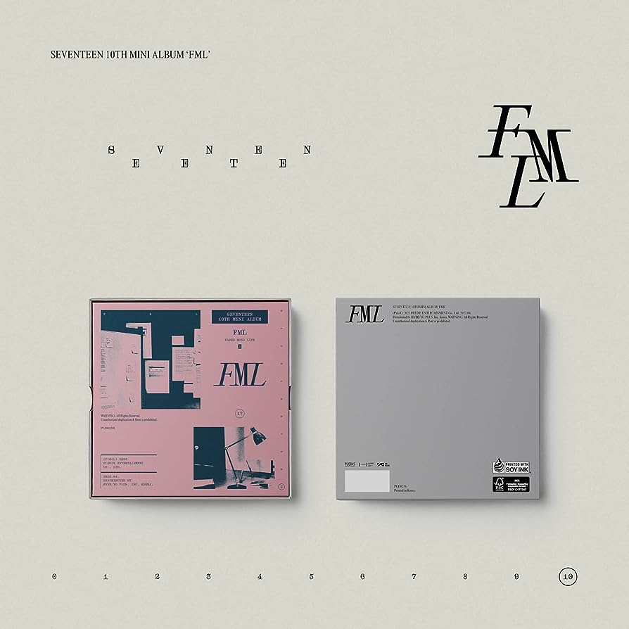 SEVENTEEN 10th Mini Album FML – album (Faded Mono Life (PINK) / / ) | HobiEgo