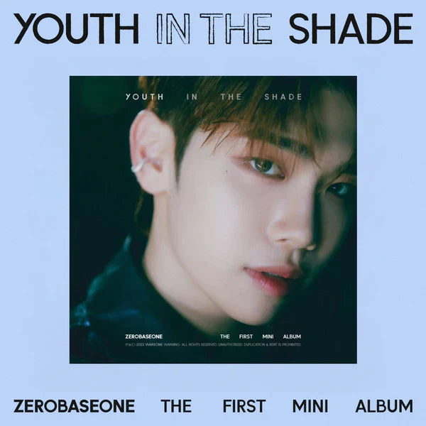 ZEROBASEONE 1st Mini Album YOUTH IN THE SHADE (Digipack Version)