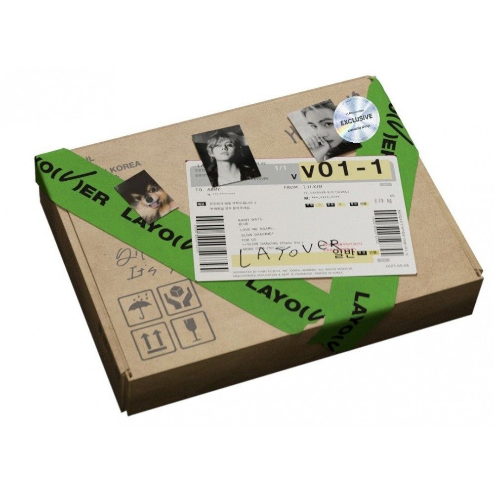 V (BTS) Mini Album Layover – album (Green / / ) | HobiEgo