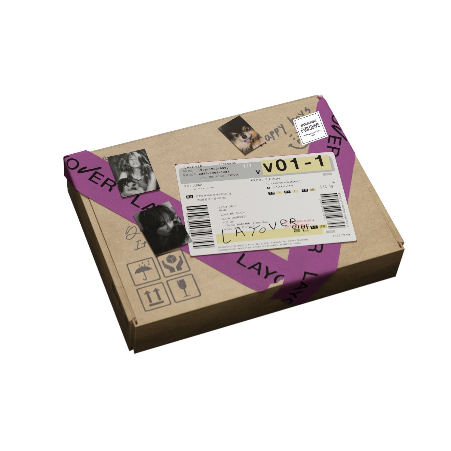 V (BTS) Mini Album Layover – album (Purple / / ) | HobiEgo