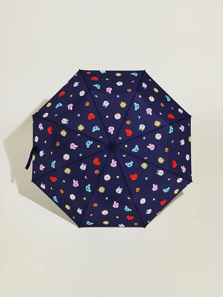 BT21 Basic Pattern Short Umbrella
