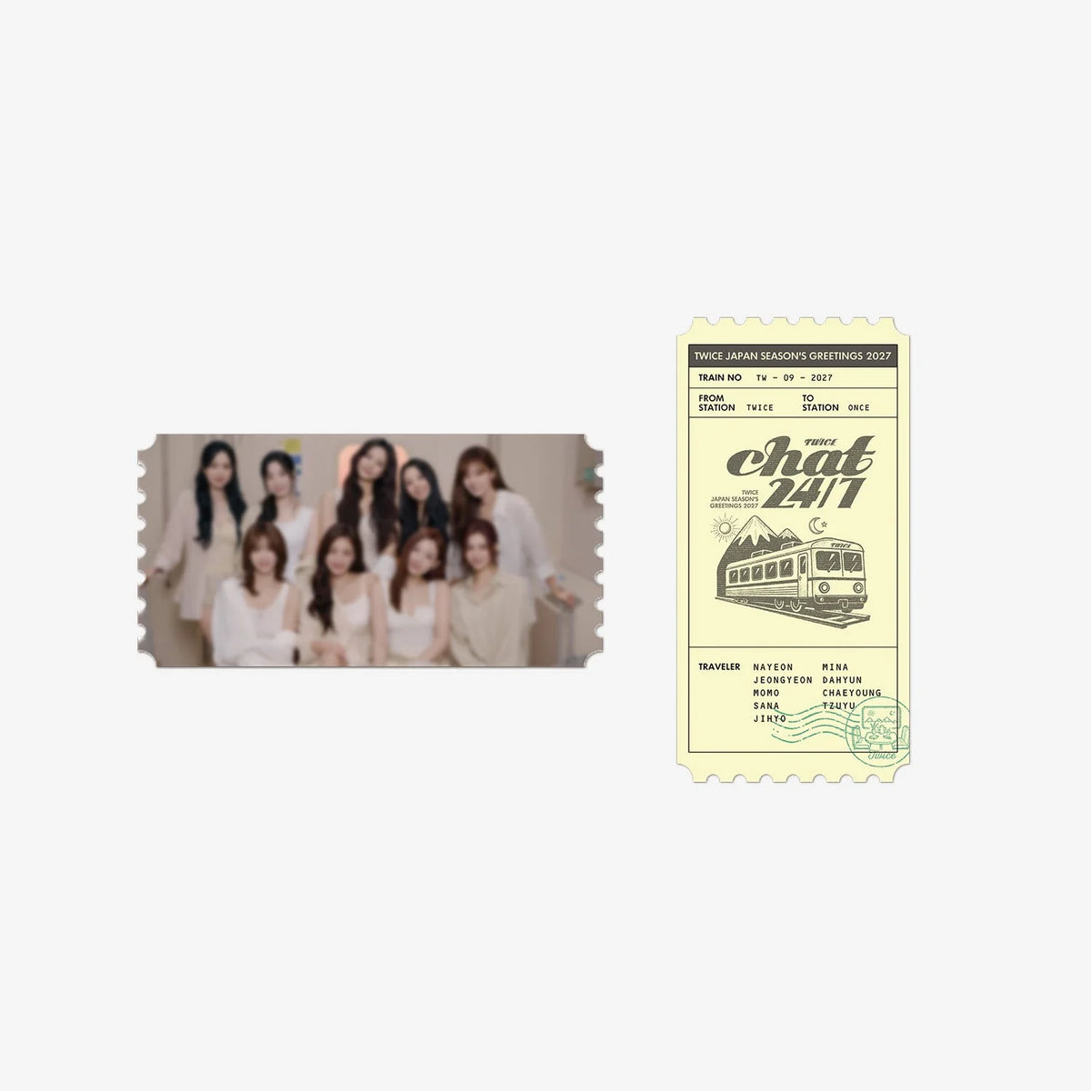 PRE-ORDER TWICE Japan Season's Greetings 2027 "CHAT 24/7" (Regular Edition)