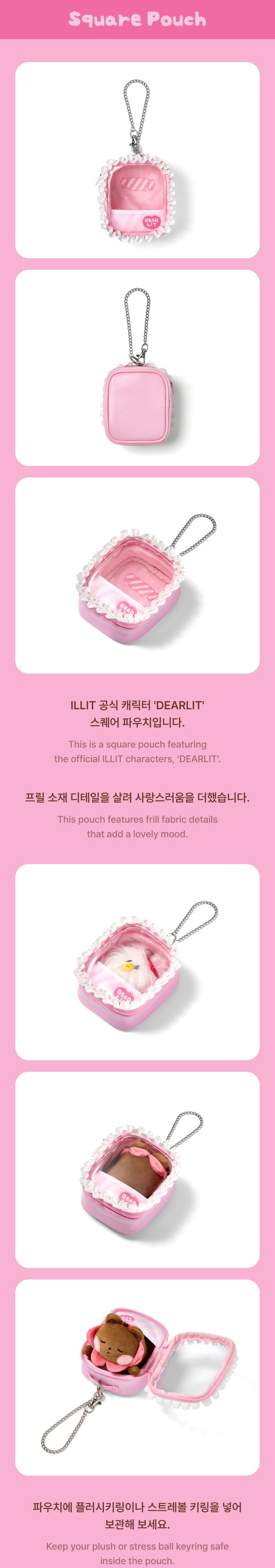 Illit MD DEARLIT Square Pouch