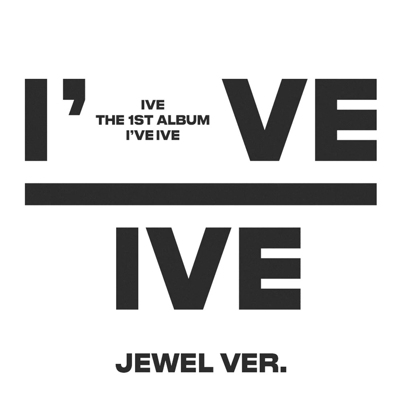 IVE 1st Full Album I've IVE (Jewel Case Version)