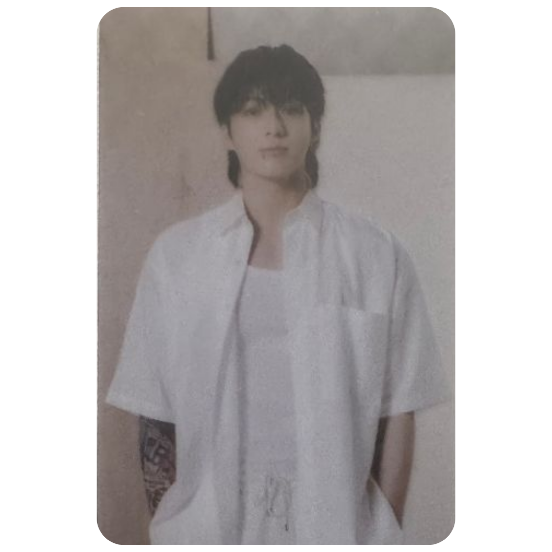 JUNGKOOK 1st Solo Album GOLDEN Weverse Photocards