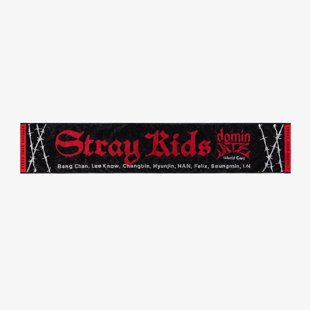 Stray Kids World Tour  dominATE JAPAN OSAKA Muffler Towel