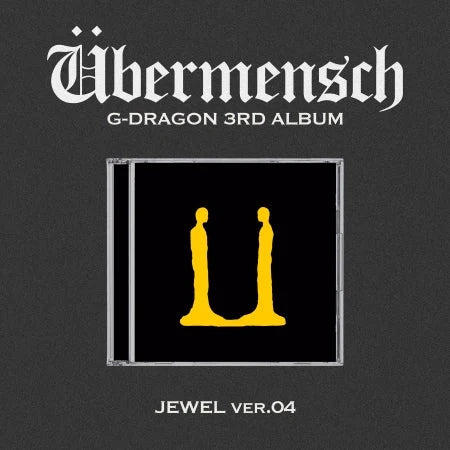 PRE-ORDER G-DRAGON 3rd Album ÜBERMENSCH (JEWEL Version)