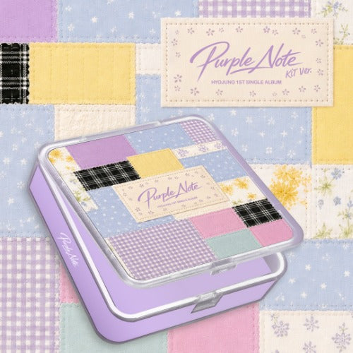 HYOJUNG OH MY GIRL 1st Single Album Purple Note