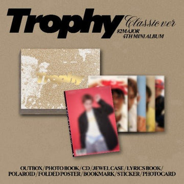 82MAJOR 4th Mini Album Trophy (Classic Version) – album 8809704434355 ( / / ) | HobiEgo K - pop Shop