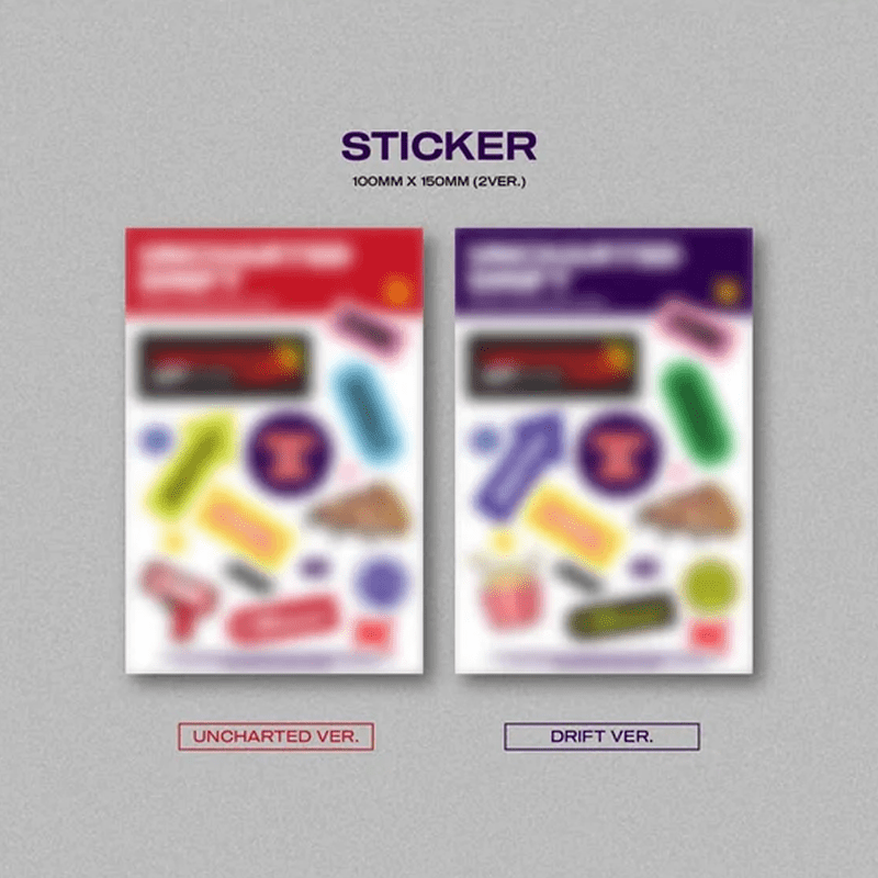 8TURN 2nd Mini Album UNCHARTED DRIFT – album (Uncharted (RED) / / ) | HobiEgo