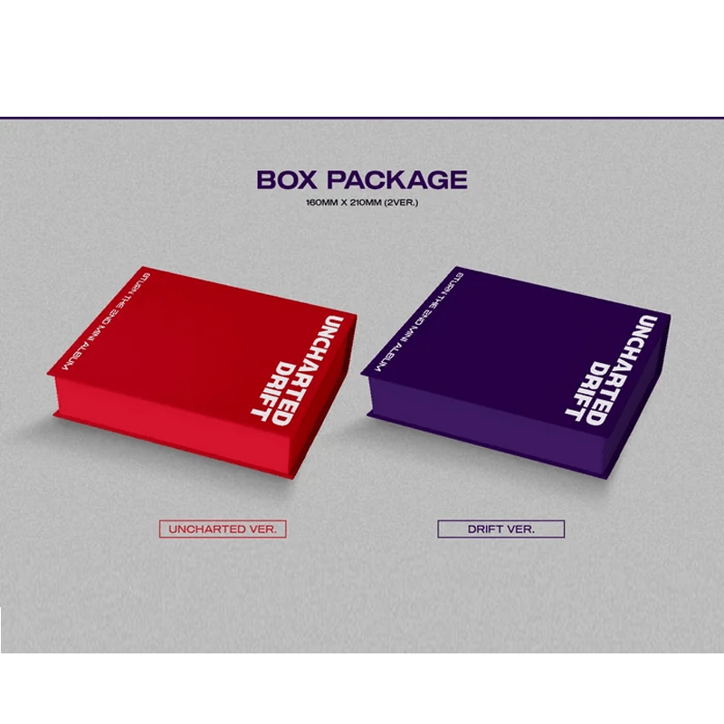 8TURN 2nd Mini Album UNCHARTED DRIFT – album (Uncharted (RED) / / ) | HobiEgo